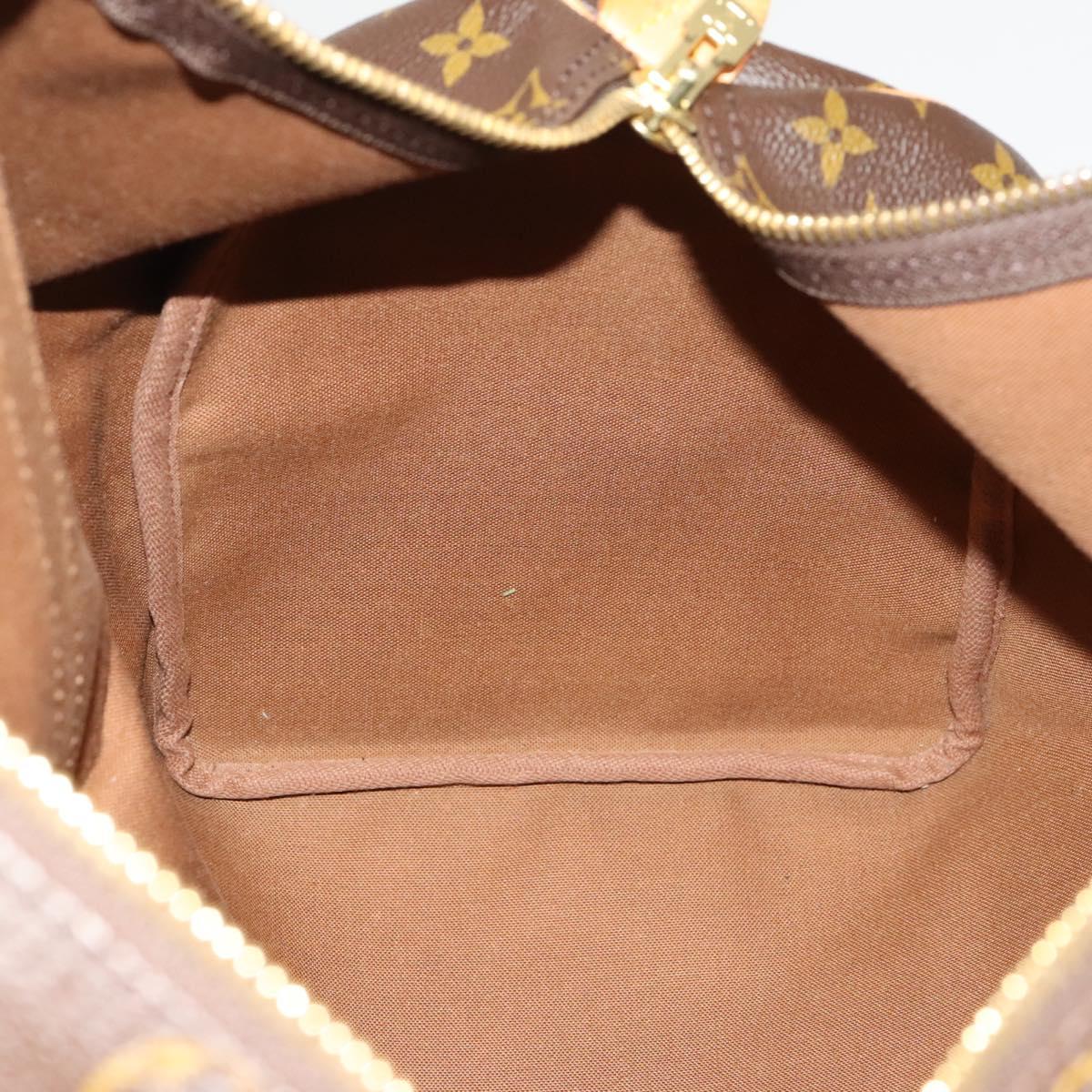 Louis Vuitton Keepall 45, Brown, Canvas, travel