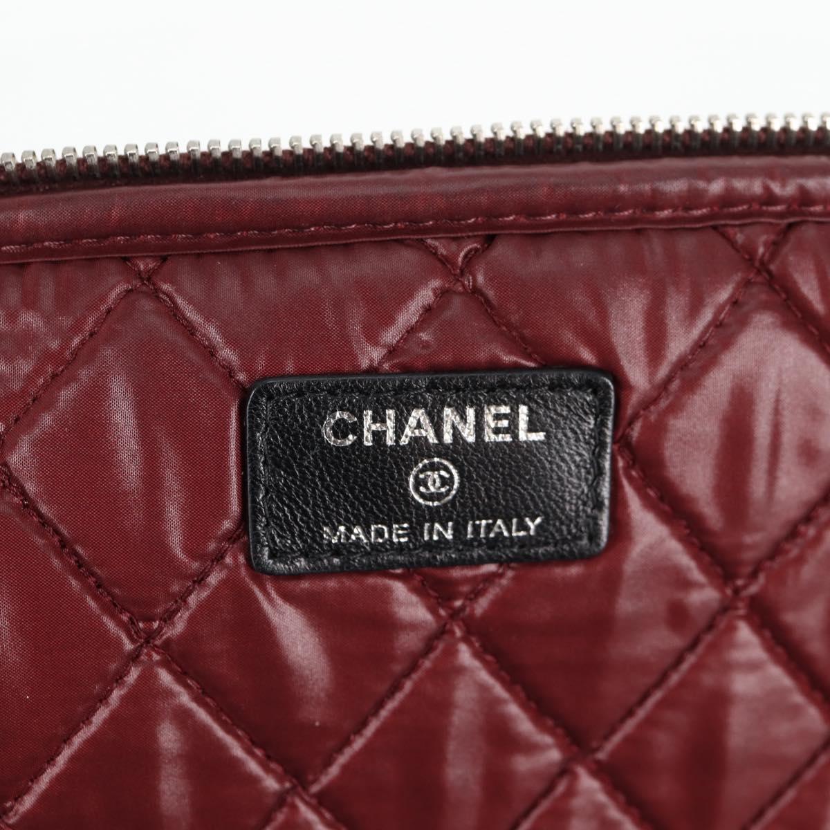 Chanel Cc, Black, NYLON, clutch
