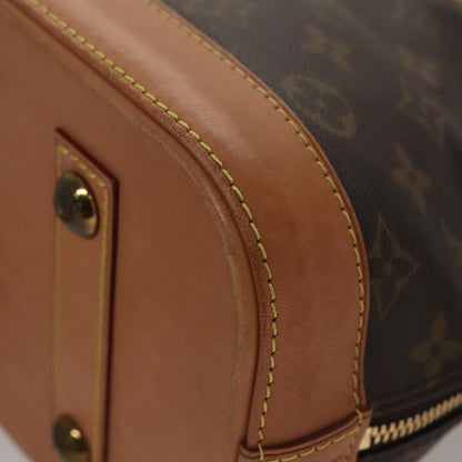 Louis Vuitton Alma, Brown, Canvas, handbag