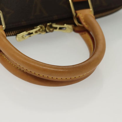 Louis Vuitton Alma, Brown, Canvas, handbag