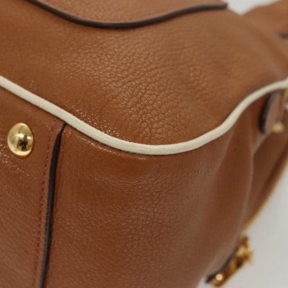 Miu Miu, Brown, Leather, handbag