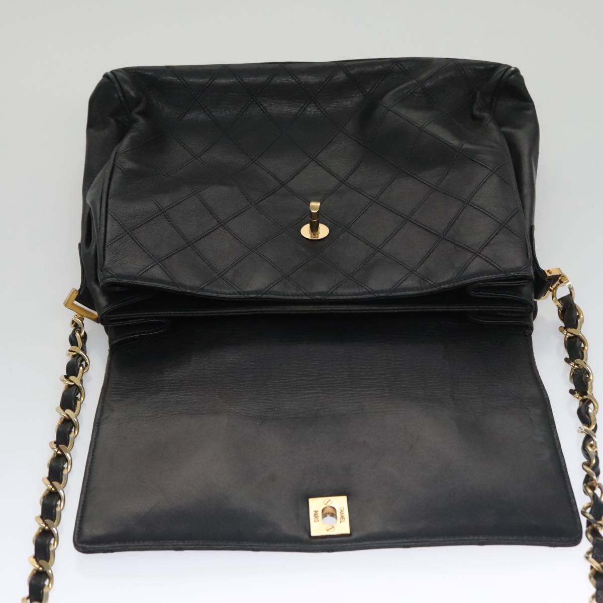 Chanel Flap bag, Black, Leather, shoulder