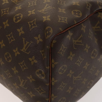 Louis Vuitton Keepall 50, Brown, Canvas, travel