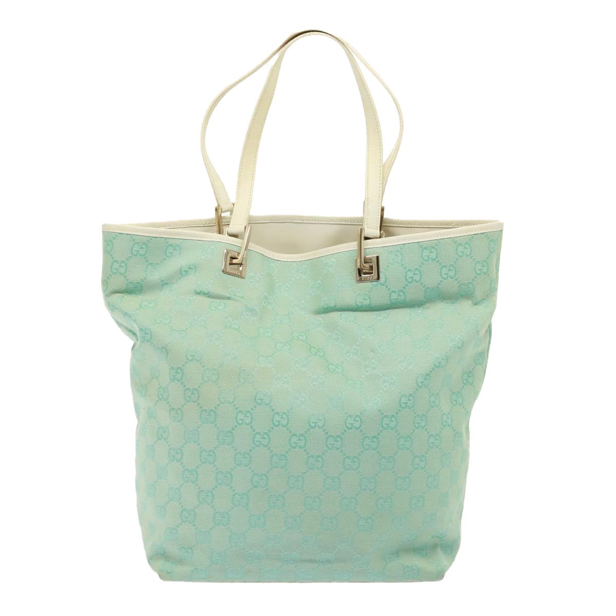 Gucci GG canvas, Blue, Canvas, shoulder