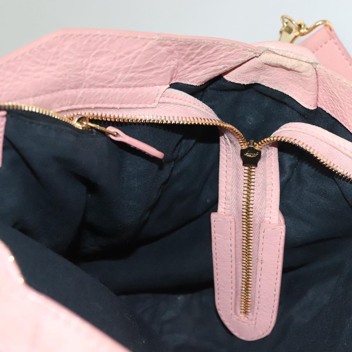 Balenciaga City, Pink, Leather, handbag