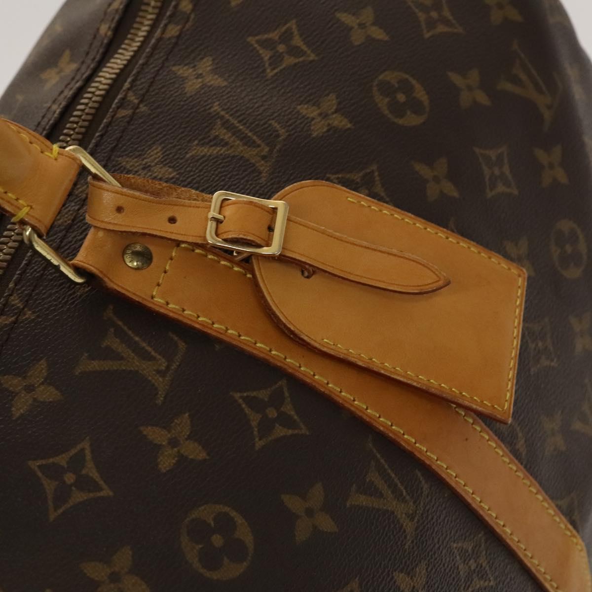 Louis Vuitton Keepall 50, Brown, Canvas, travel