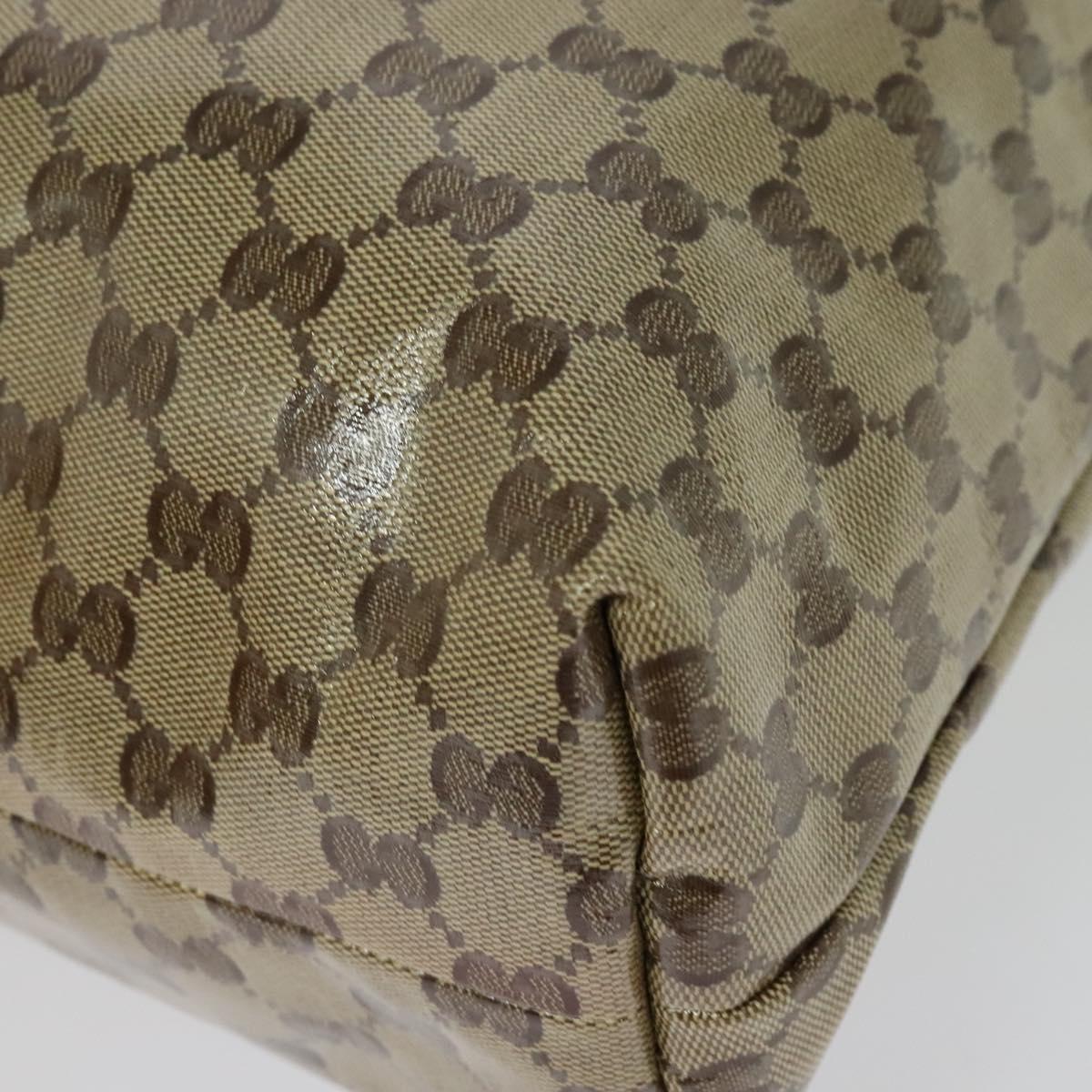 Gucci GG canvas, Beige, Canvas, shoulder