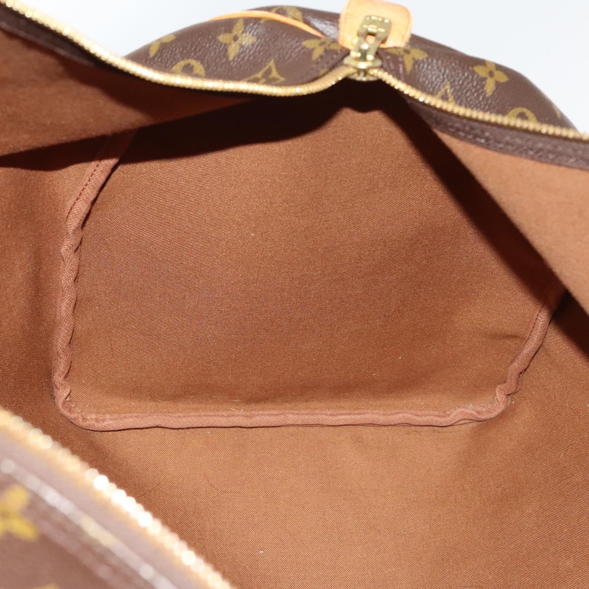 Louis Vuitton Keepall 60, Brown, Canvas, travel