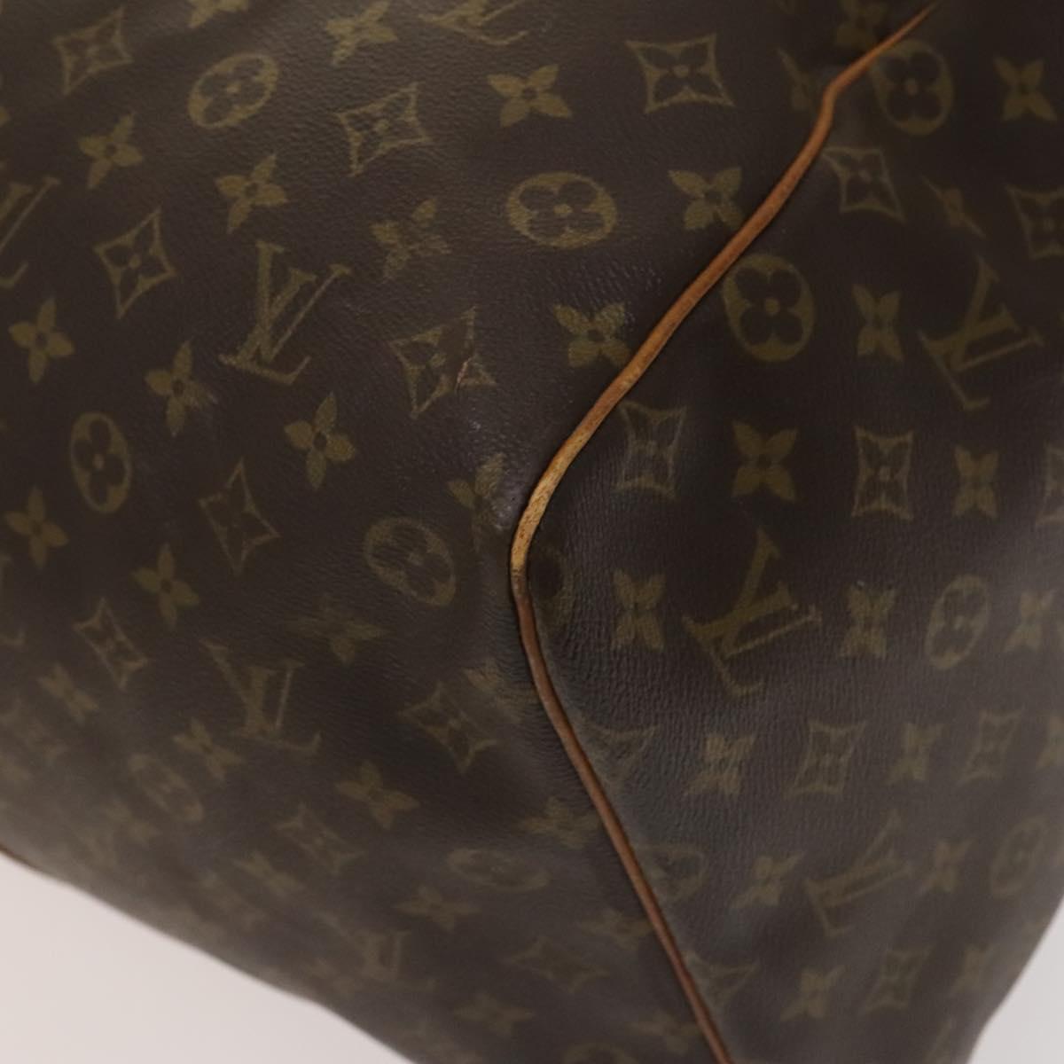 Louis Vuitton Keepall 60, Brown, Canvas, travel