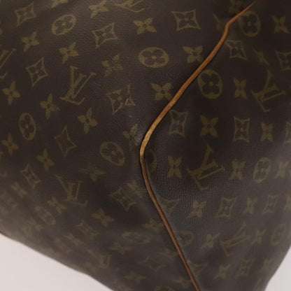 Louis Vuitton Keepall 60, Brown, Canvas, travel