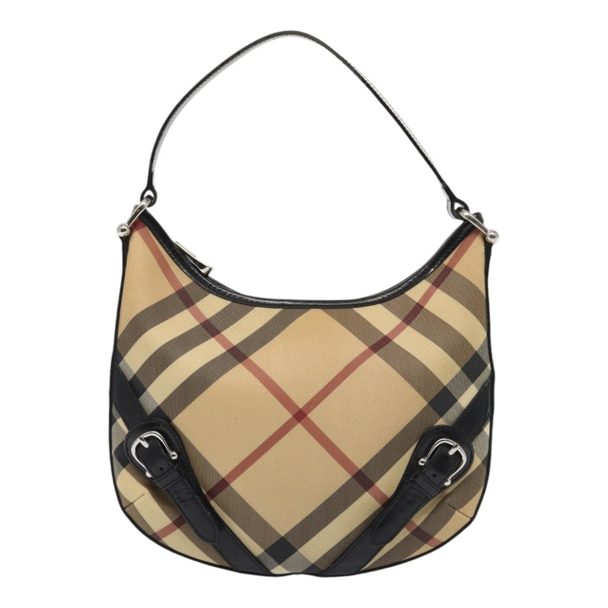 Burberry Nova Check, Beige, Canvas, shoulder