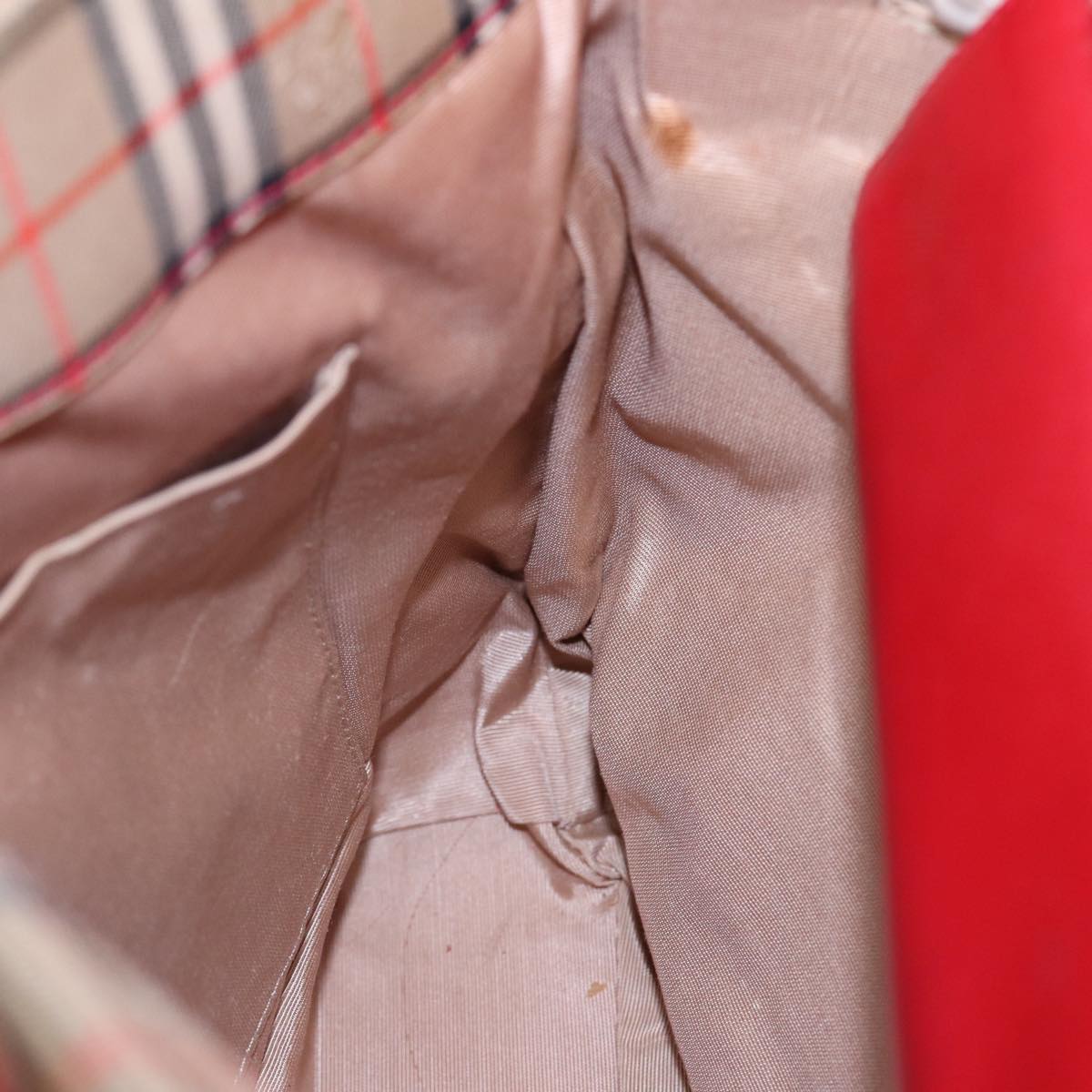 Burberry Nova Check, Beige, Canvas, tote