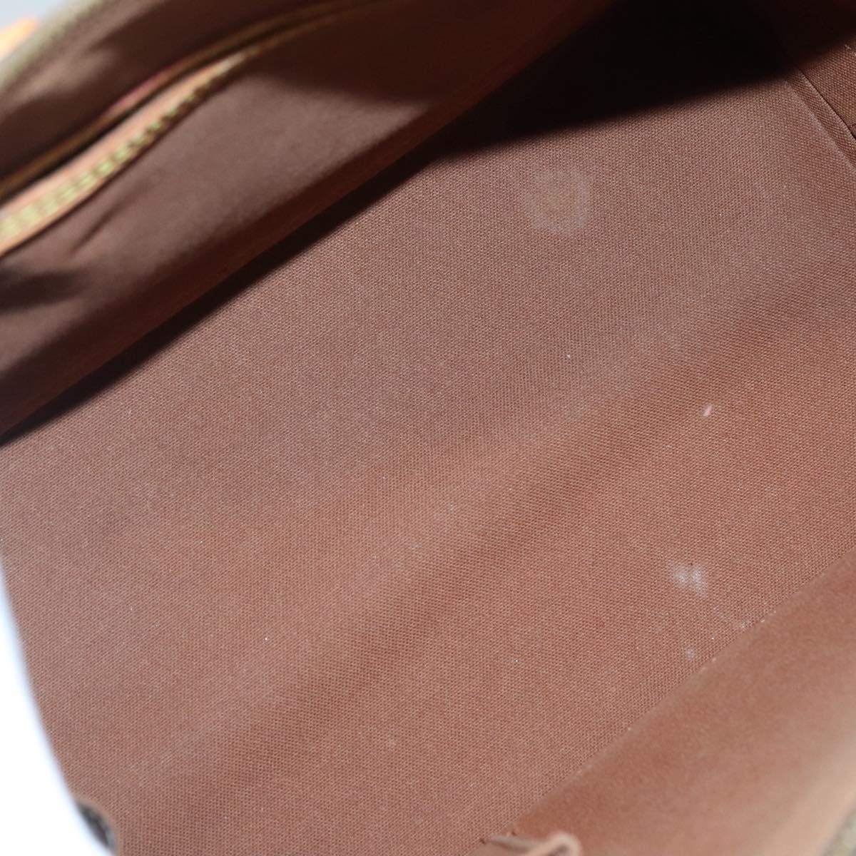 Louis Vuitton Alma, Brown, Canvas, handbag