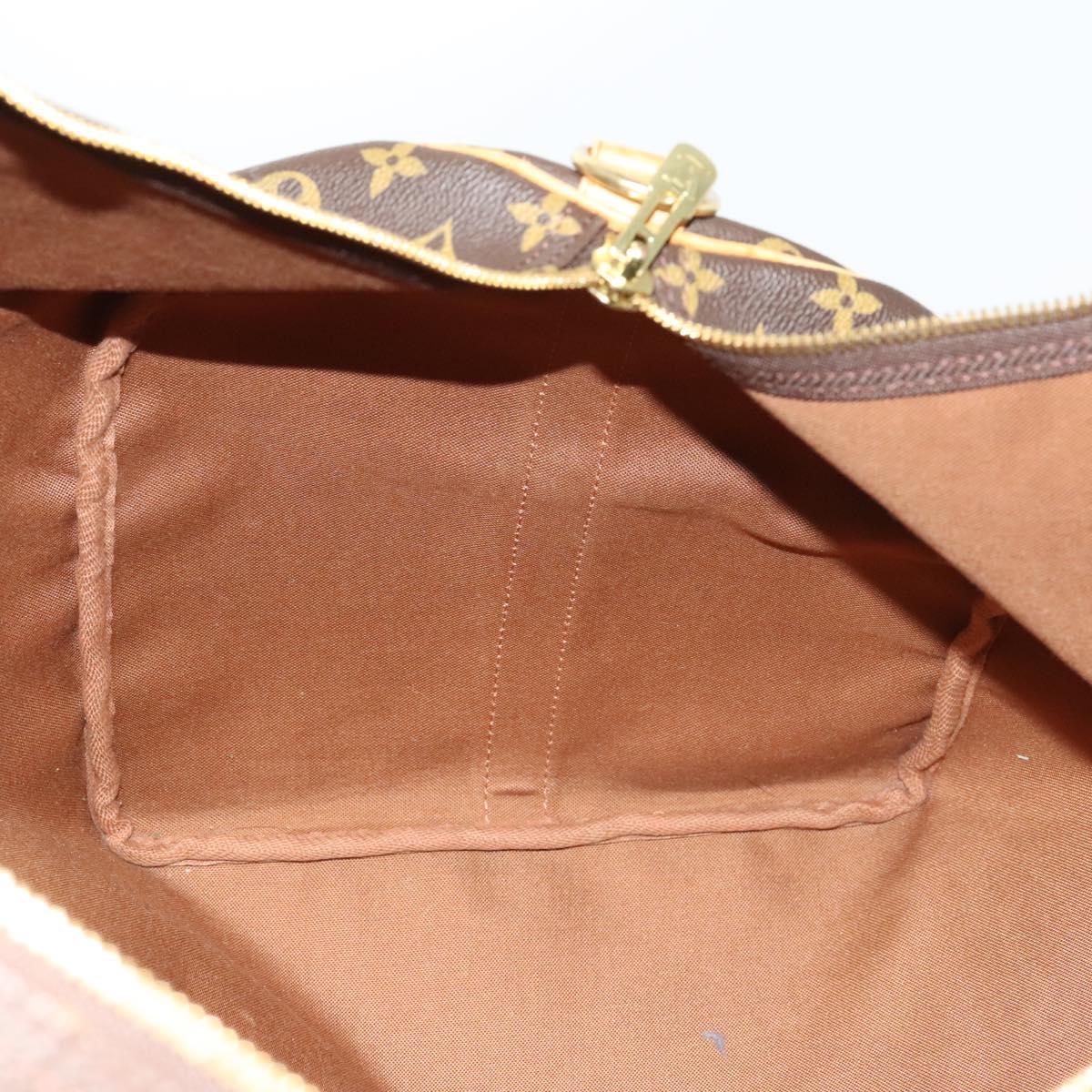 Louis Vuitton Keepall Bandoulière 60, Brown, Canvas, travel