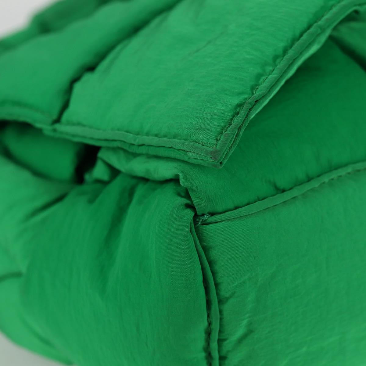 Bottega Veneta Cassette, Green, NYLON, shoulder