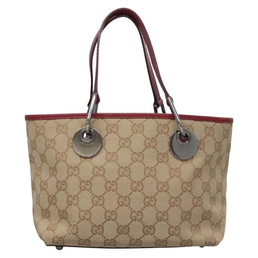 Gucci GG canvas, Beige, Canvas, handbag