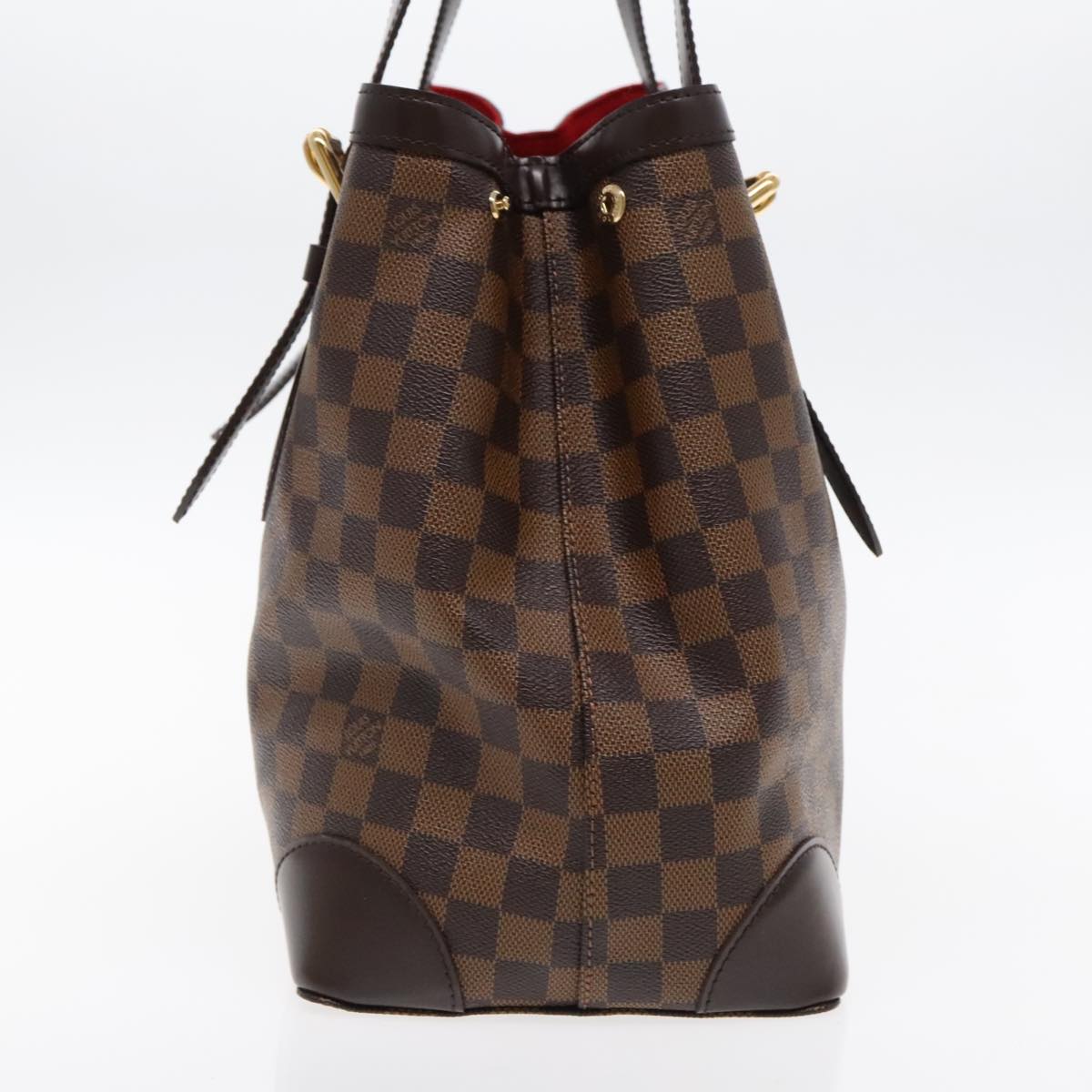 Louis Vuitton Hampstead, Brown, Canvas, tote