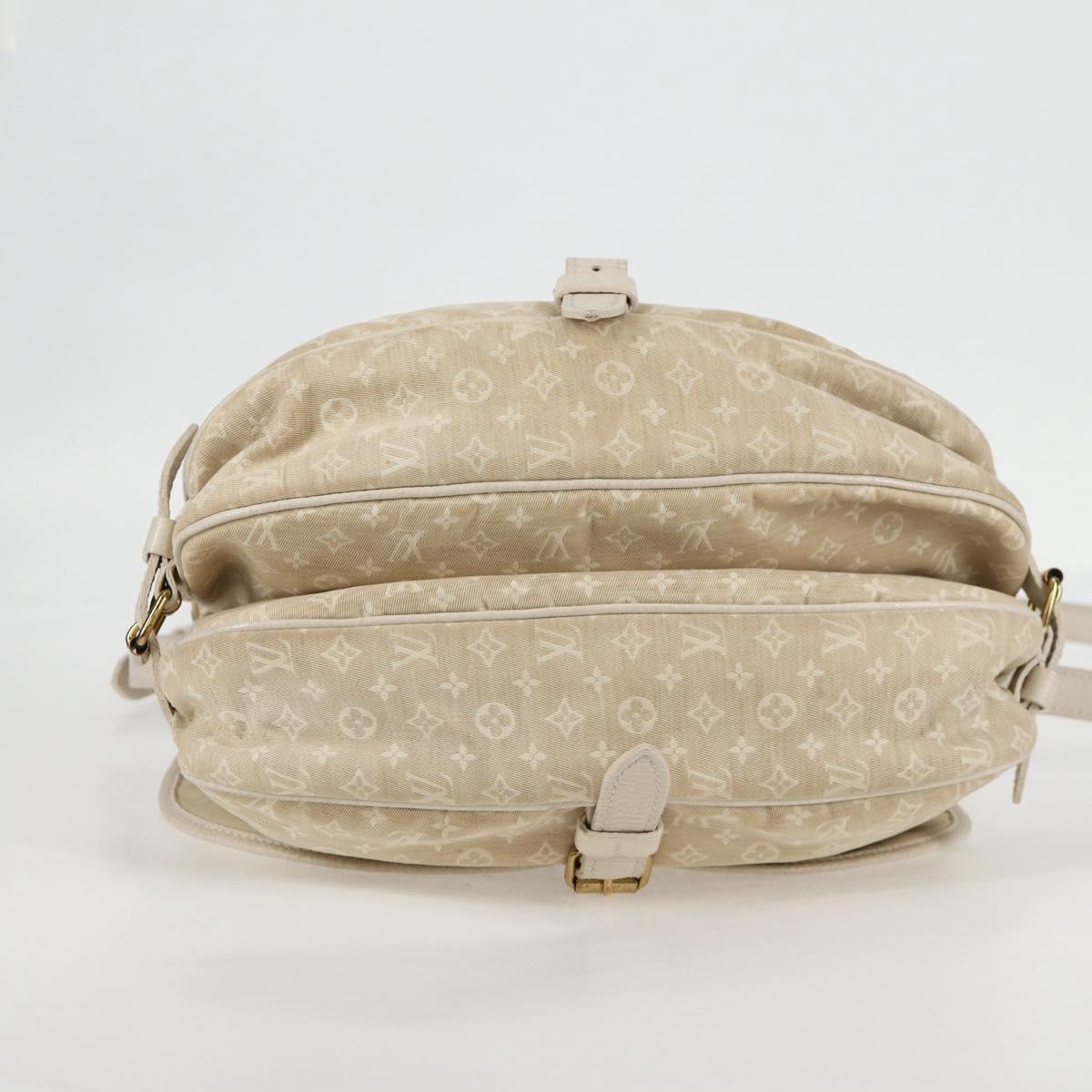 Louis Vuitton Saumur, Beige, Canvas, shoulder