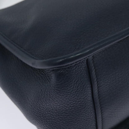 Prada Vitello, Navy, Leather, shoulder