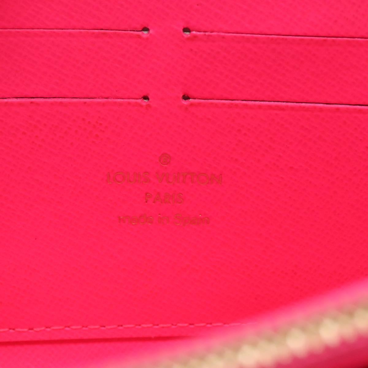 Louis Vuitton Zippy wallet, Pink, Canvas, wallet
