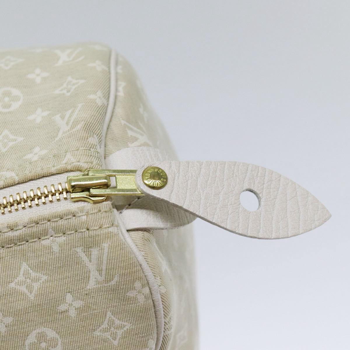 Louis Vuitton Speedy 30, Beige, Canvas, handbag