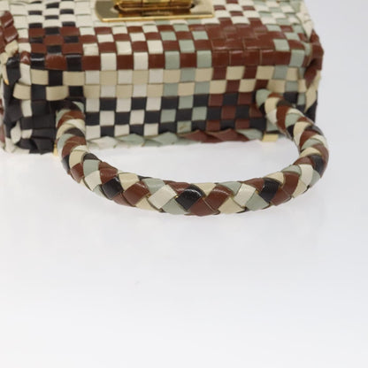 Salvatore Ferragamo Gancini, Multicolour, Leather, handbag