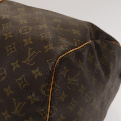 Louis Vuitton Keepall 55, Brown, Canvas, travel