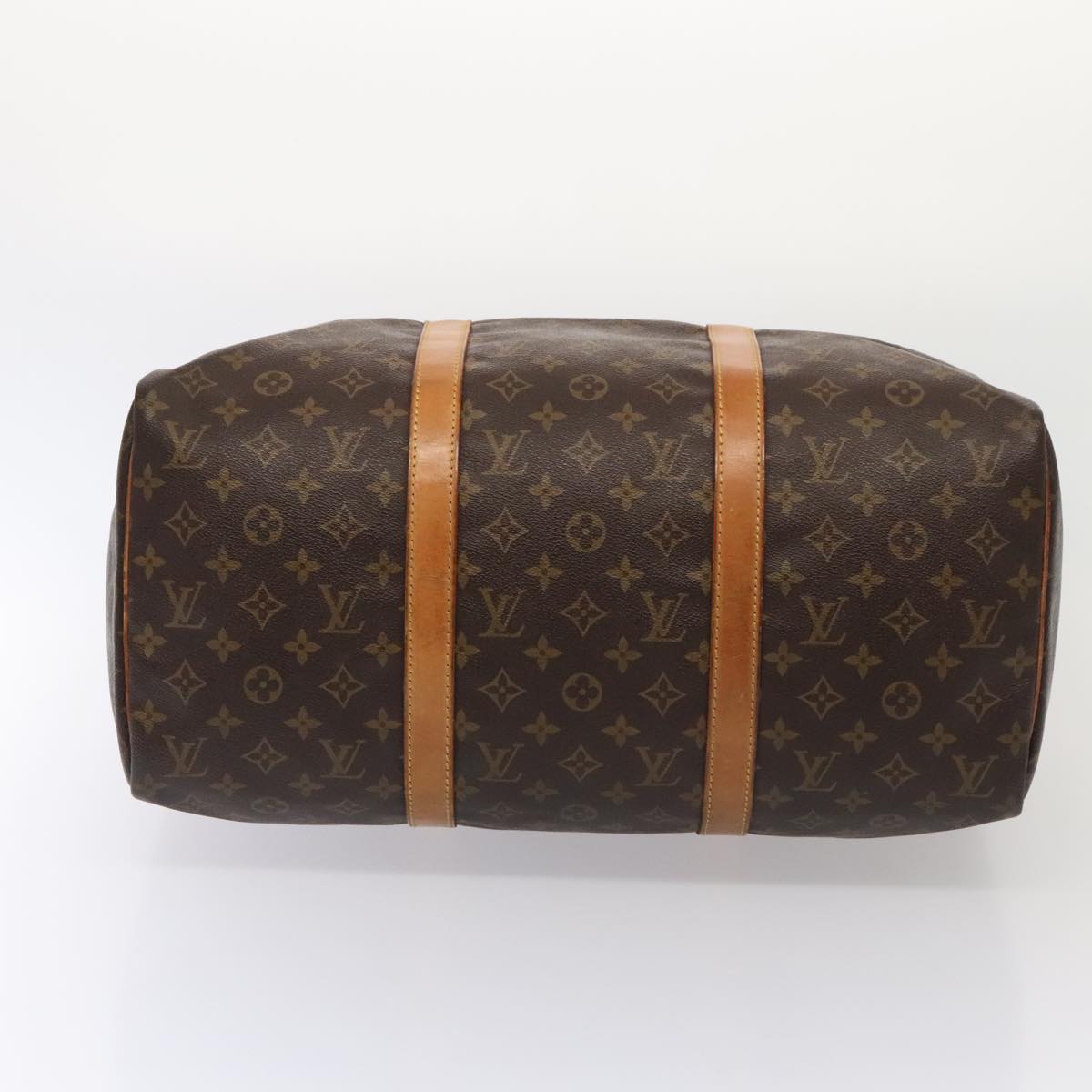 Louis Vuitton Sac Souple, Brown, Canvas, travel