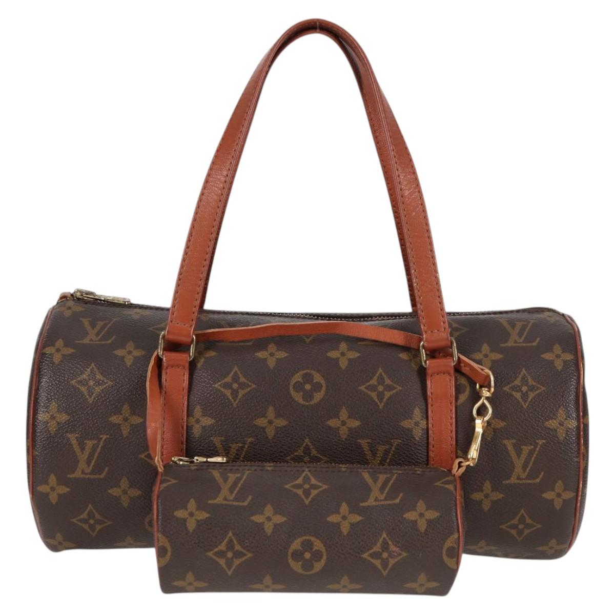 Louis Vuitton Papillon 30, Brown, Canvas, handbag