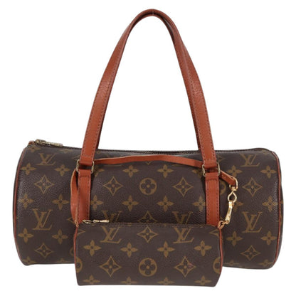Louis Vuitton Papillon 30, Brown, Canvas, handbag