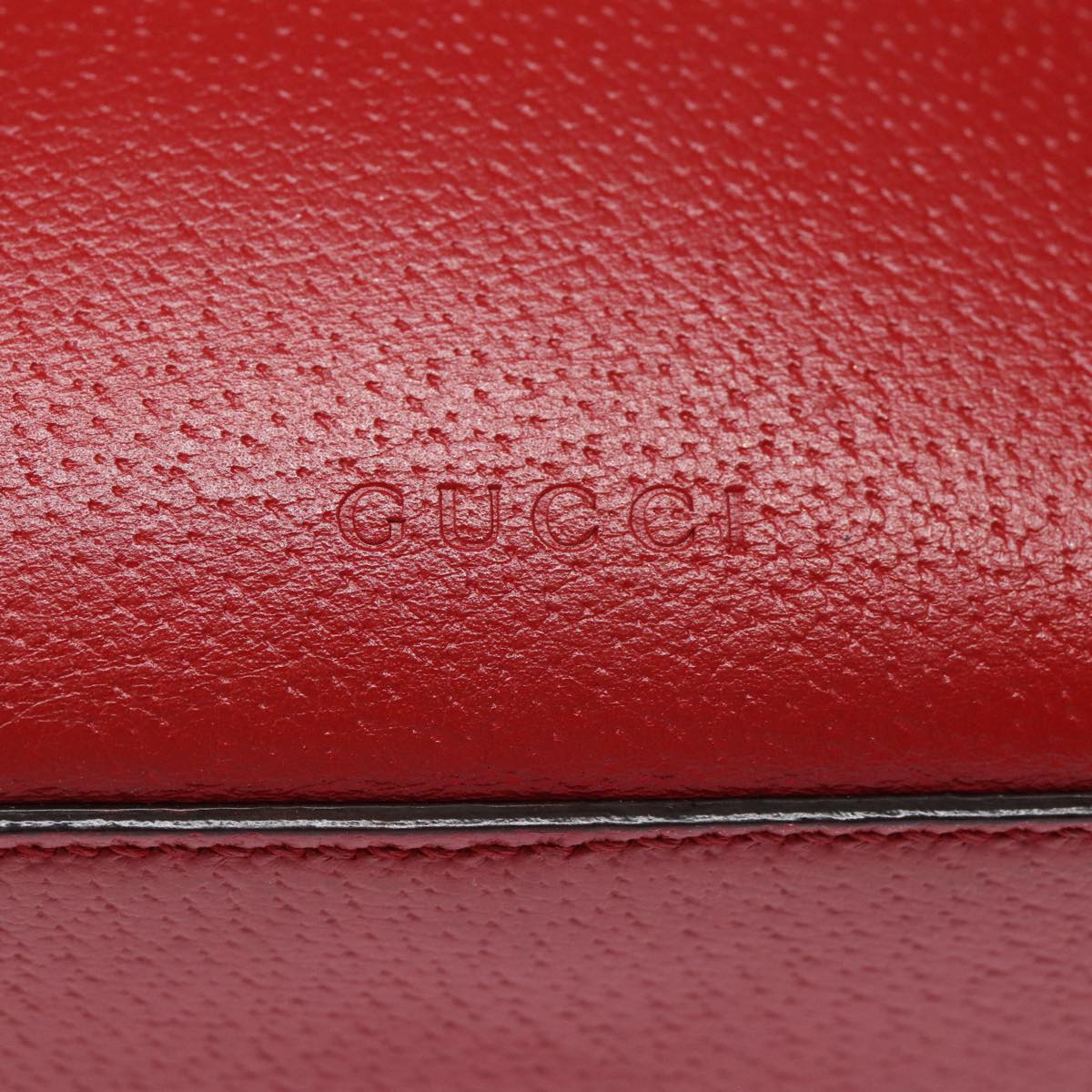 Gucci Animalier, Red, Leather, shoulder