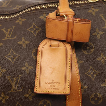 Louis Vuitton Keepall 60, Brown, Canvas, travel
