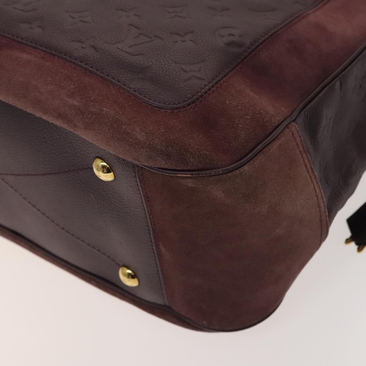 Louis Vuitton Audacieuse, Brown, Canvas, shoulder