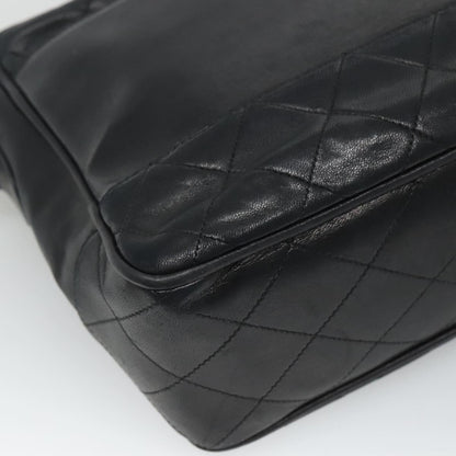 Chanel Camera, Black, Leather, shoulder