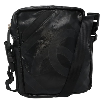 Chanel Sport line, Black, Canvas, shoulder