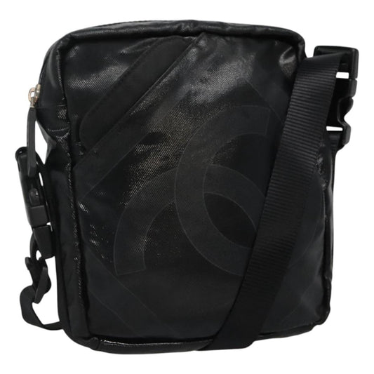 Chanel Sport line, Black, Canvas, shoulder
