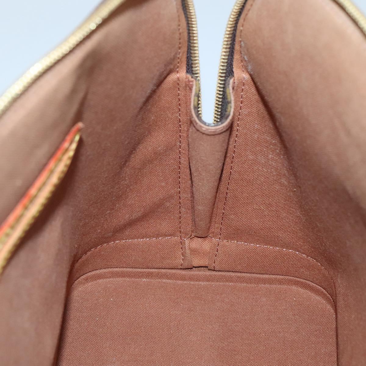 Louis Vuitton Alma, Brown, Canvas, handbag