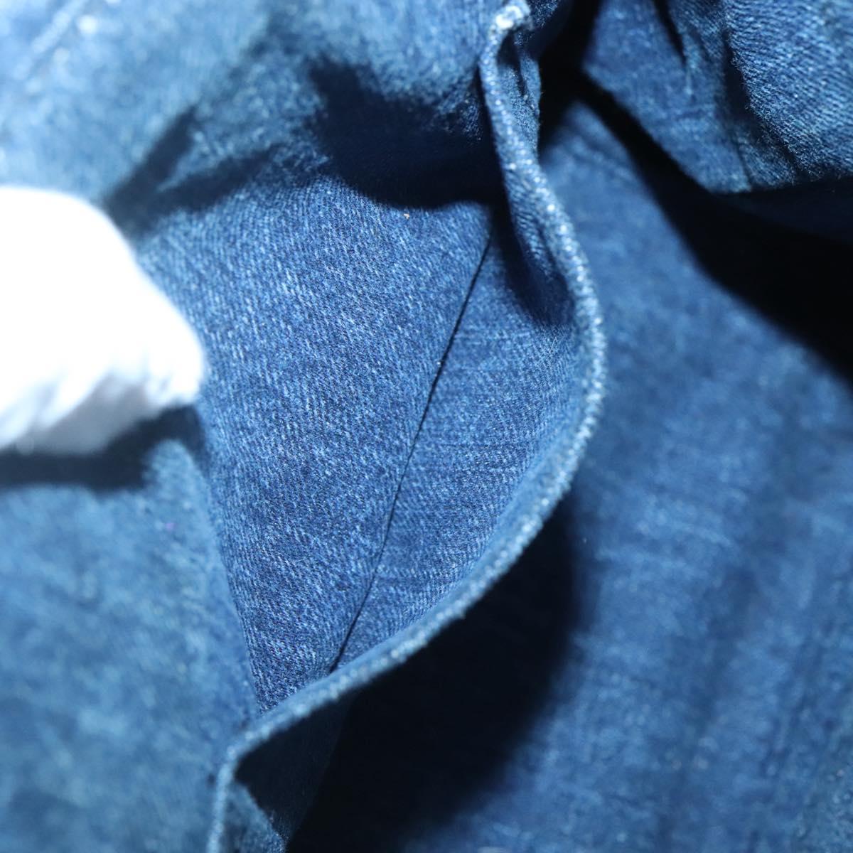 Prada Canapa, Blue, Denim - Jeans, tote