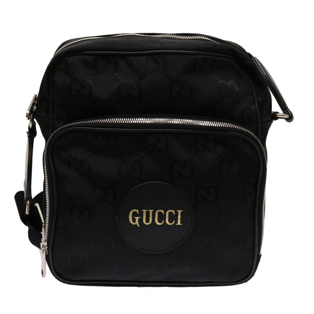 Gucci Off the grid, Black, Canvas, shoulder