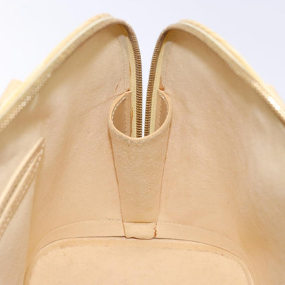 Louis Vuitton Alma, Beige, Leather, handbag