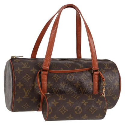Louis Vuitton Papillon 30, Brown, Canvas, handbag