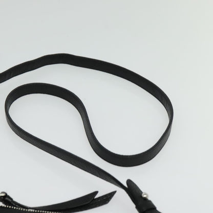 Prada Double, Black, Leather, shoulder