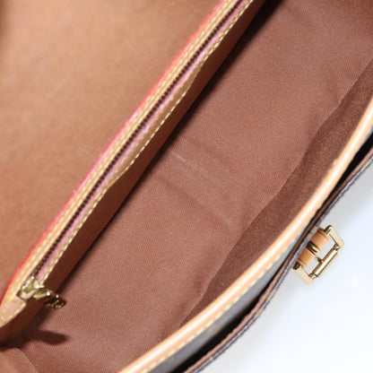 Louis Vuitton Sologne, Brown, Canvas, shoulder