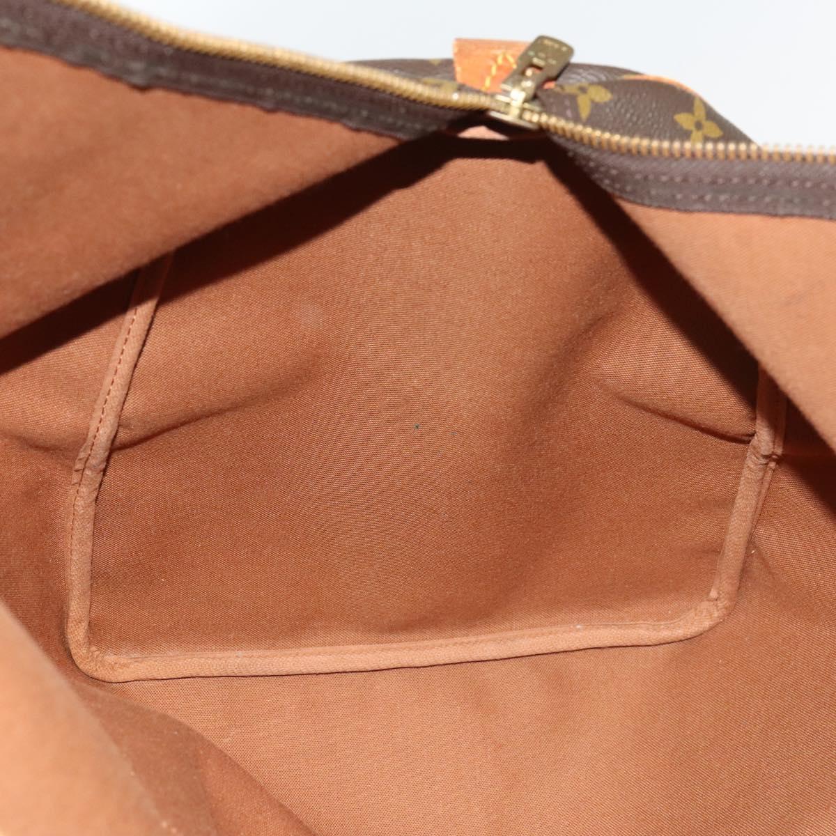 Louis Vuitton Keepall 60, Brown, Canvas, travel