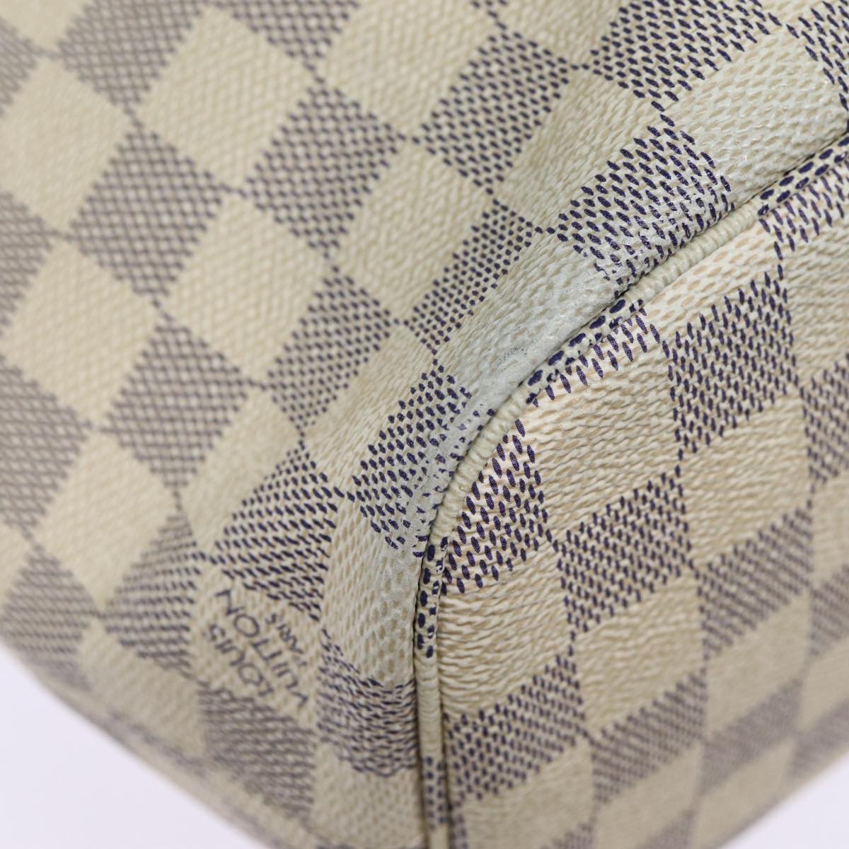 Louis Vuitton Neverfull PM, Beige, Canvas, tote