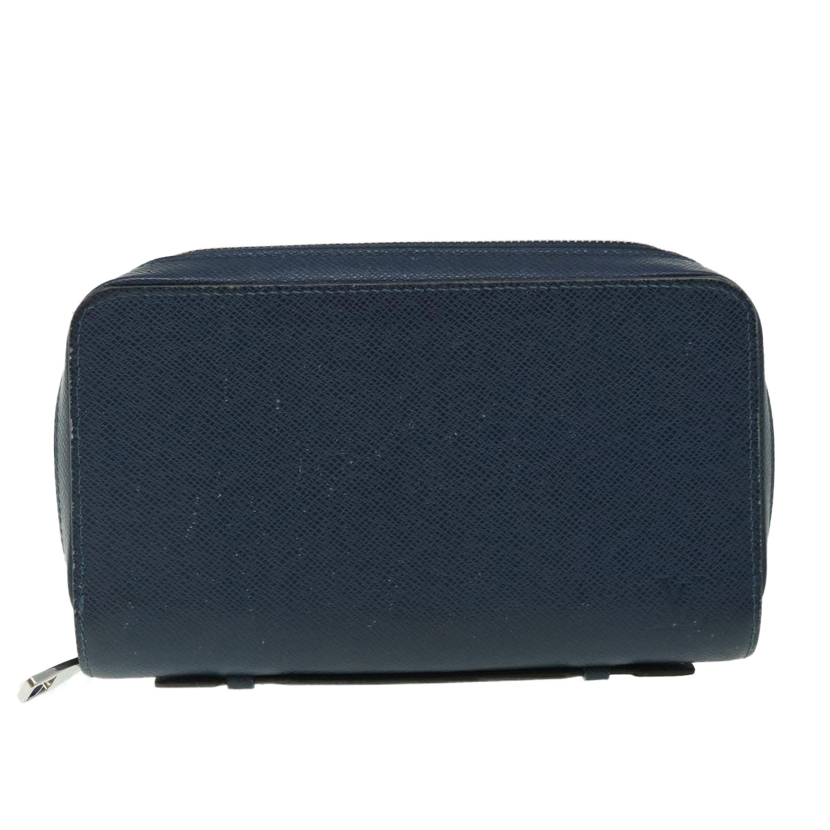 Louis Vuitton Zippy XL, Navy, Leather, wallet