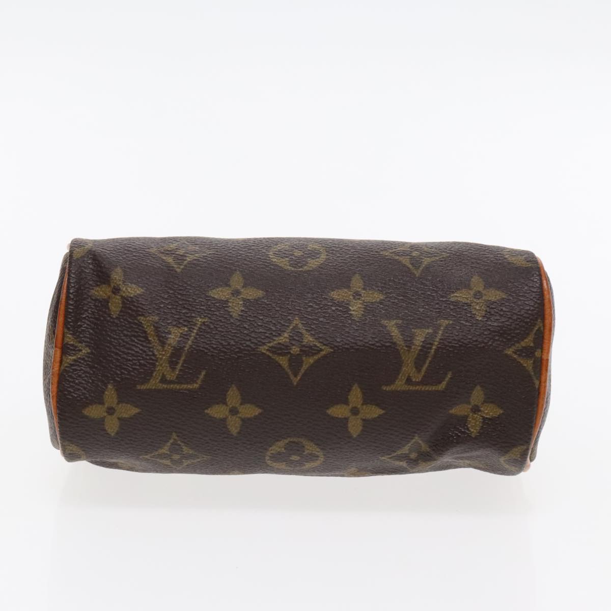 Louis Vuitton Mini speedy, Brown, Canvas, handbag