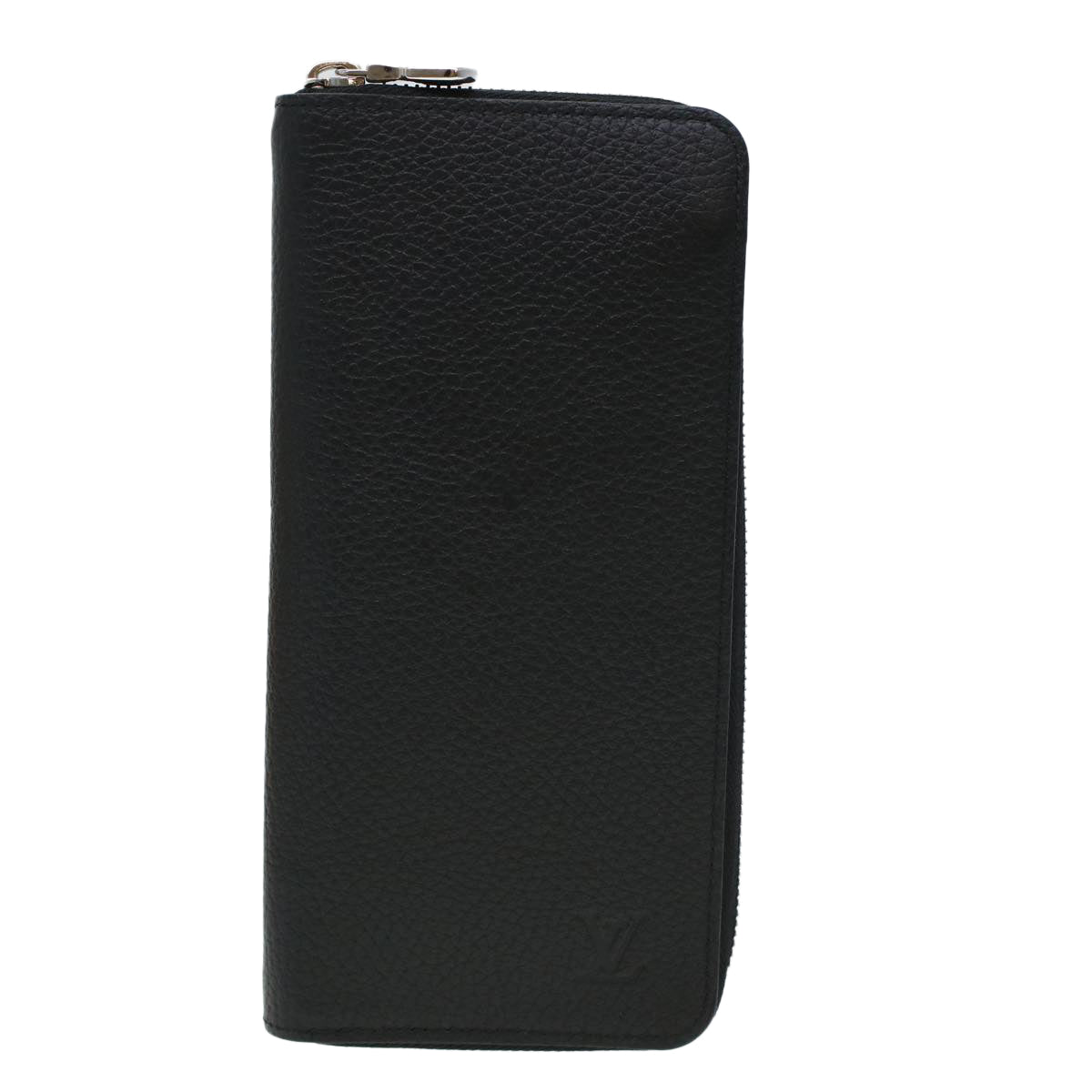 Louis Vuitton Zippy Wallet Vertical, Black, Leather, wallet