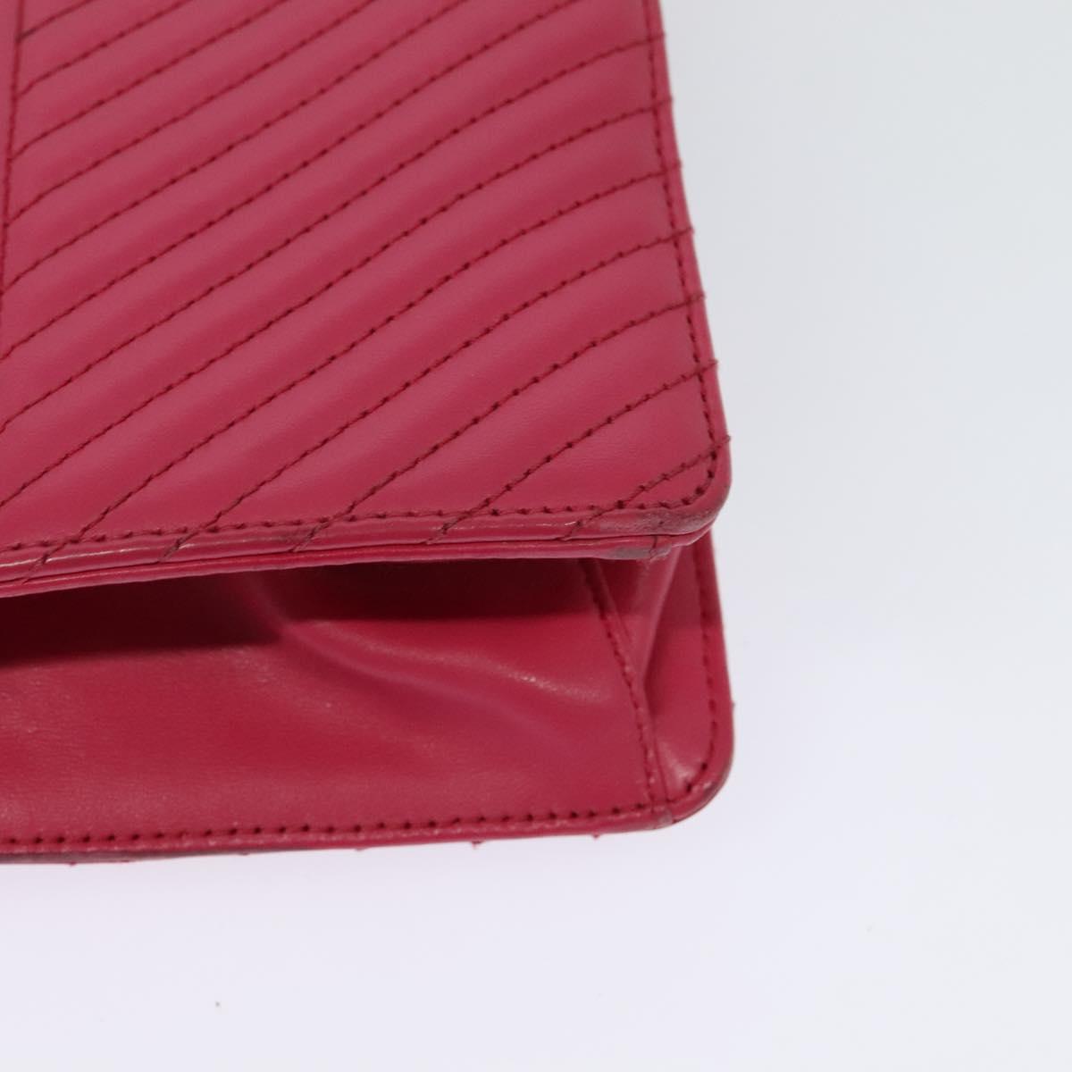 Prada Turnlock, Pink, Leather, shoulder