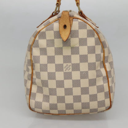 Louis Vuitton Speedy 30, Beige, Canvas, handbag